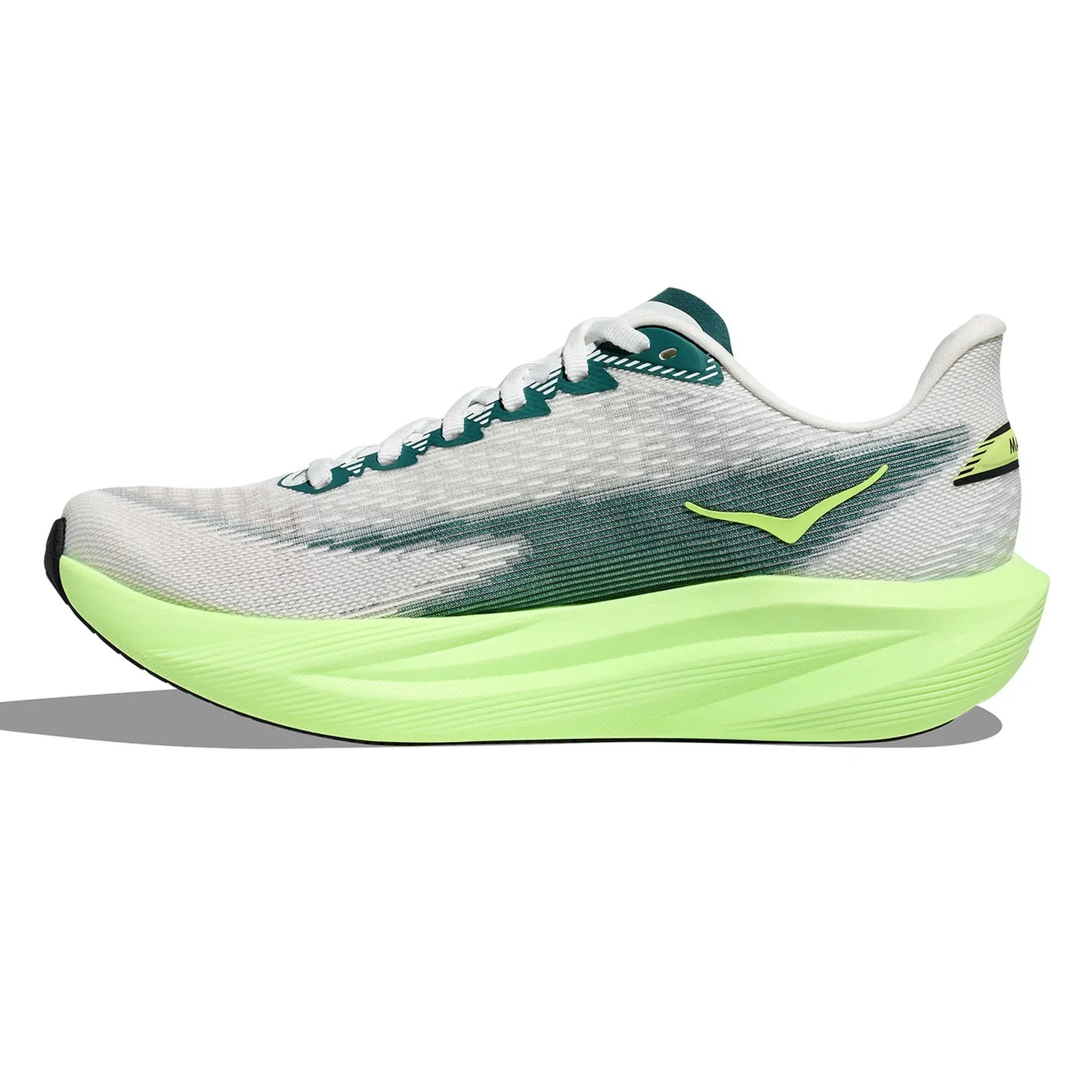 HOKA Mach 7 Femme — Frost Neon Yuzu — vue 3