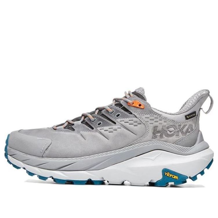 HOKA ONE ONE Kaha 2 Low Gore-Tex 'Gris Requin Corail Bleu'