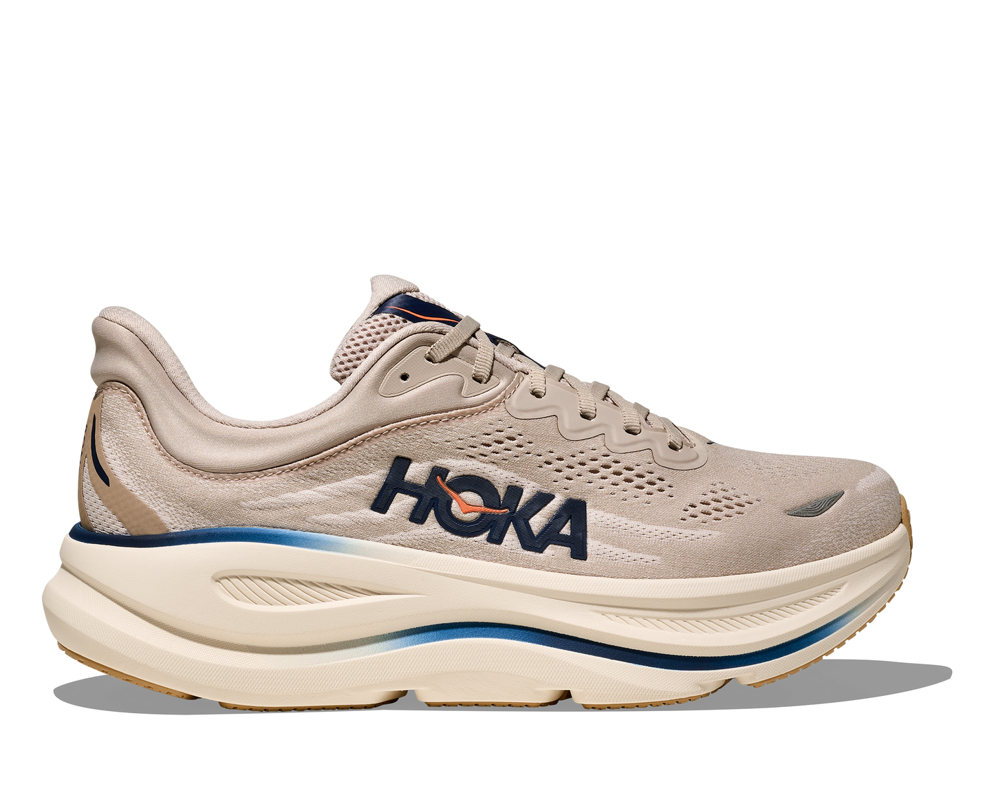 HOKA Bondi 9 Homme — Stucco Grout — vue 1