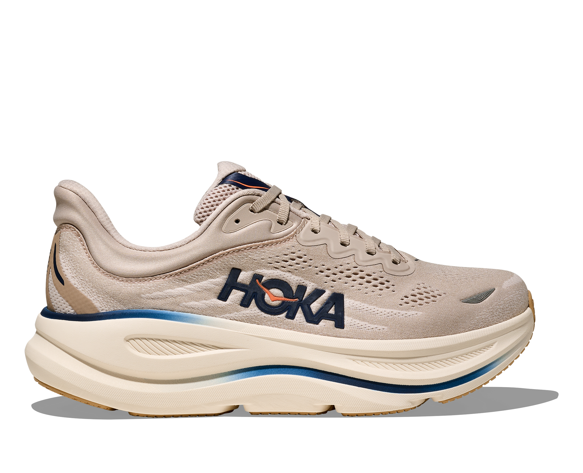 HOKA Bondi 9 Homme — Stucco Grout — vue 1