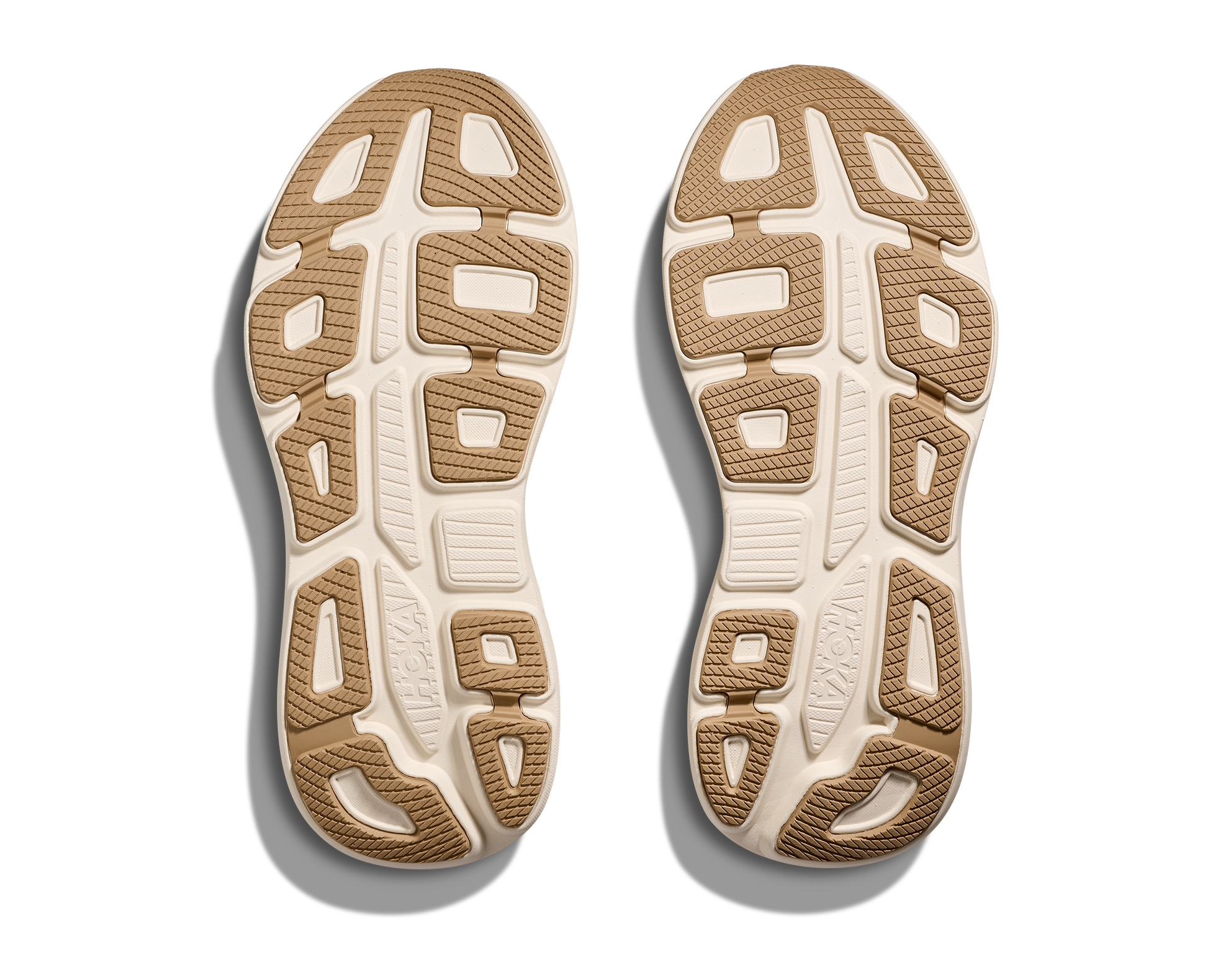 HOKA Bondi 9 Homme Large — Stucco Grout — vue 5