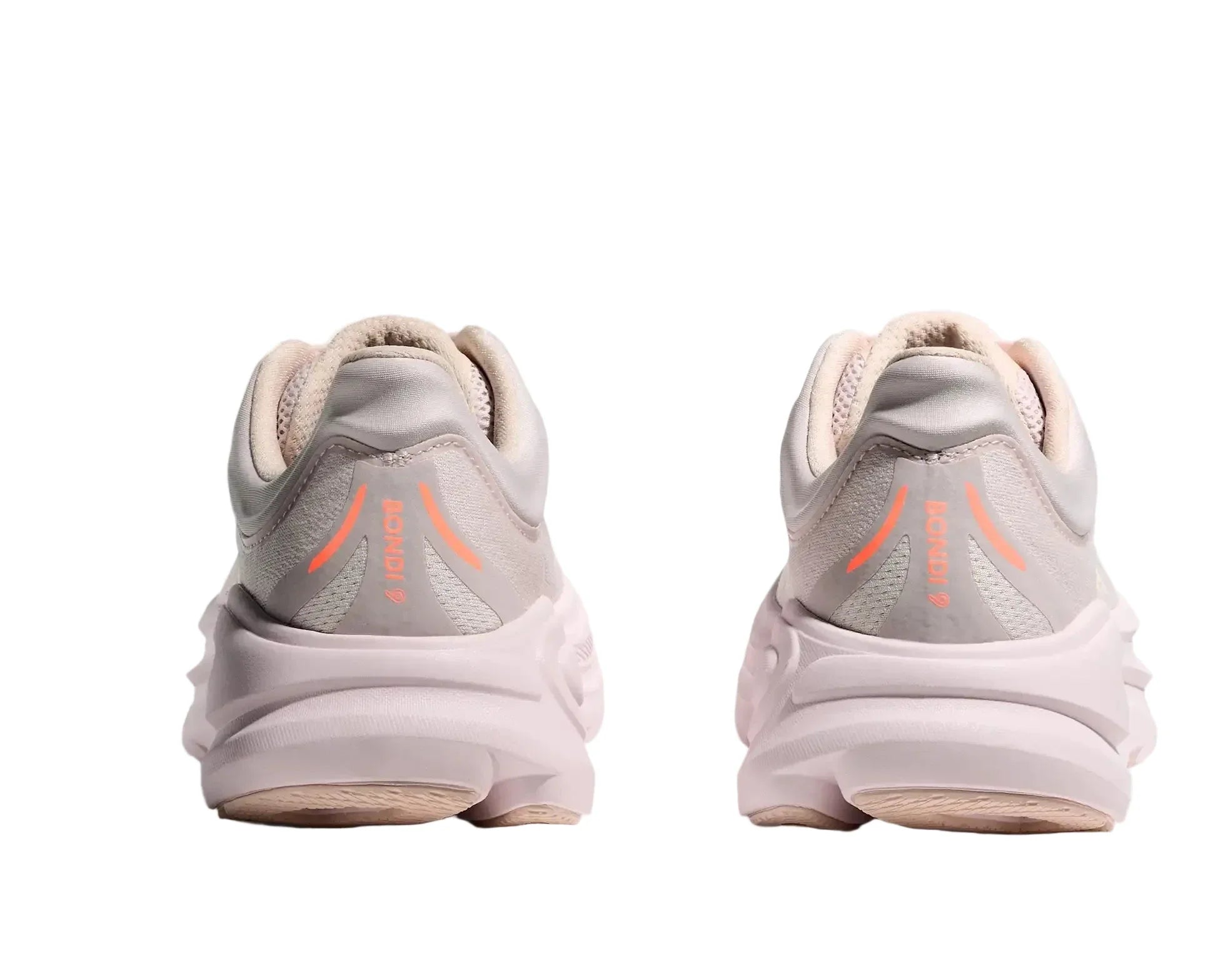 HOKA Bondi 9 Femme — Lilac Cream Tangerine Glow — vue 5