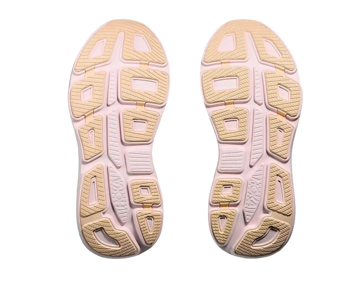 HOKA Bondi 9 Femme — Lilac Cream Tangerine Glow — vue 7