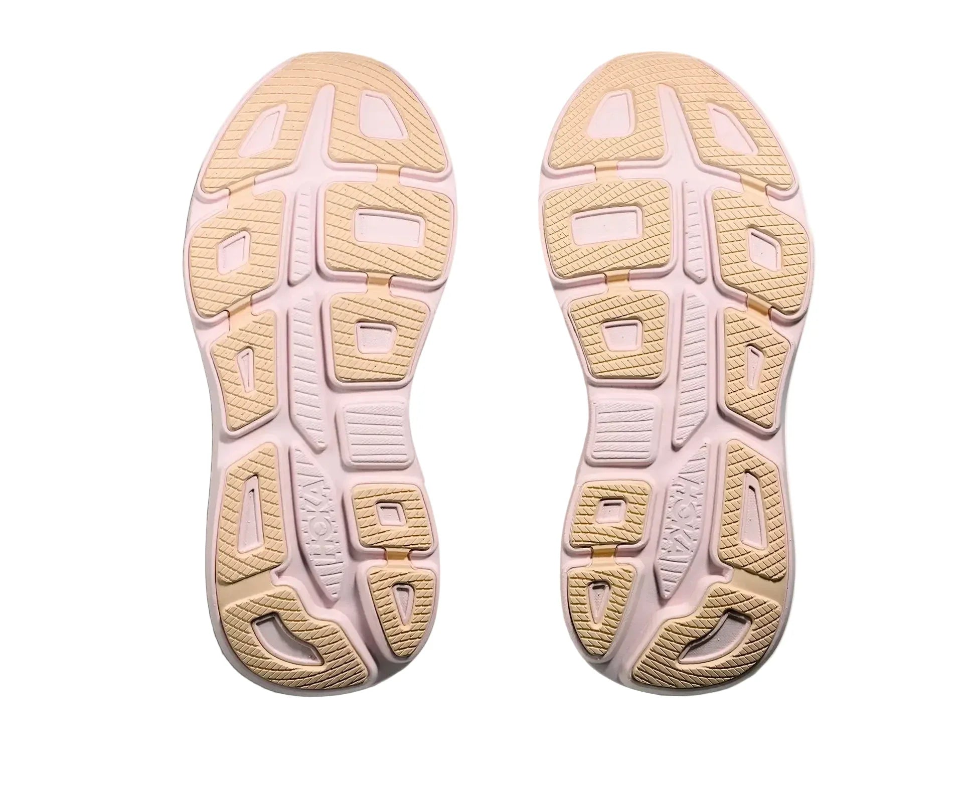 HOKA Bondi 9 Femme — Lilac Cream Tangerine Glow — vue 7