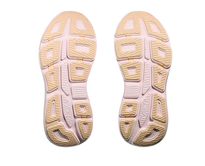 HOKA Bondi 9 Femme — Lilac Cream Tangerine Glow — vue 7