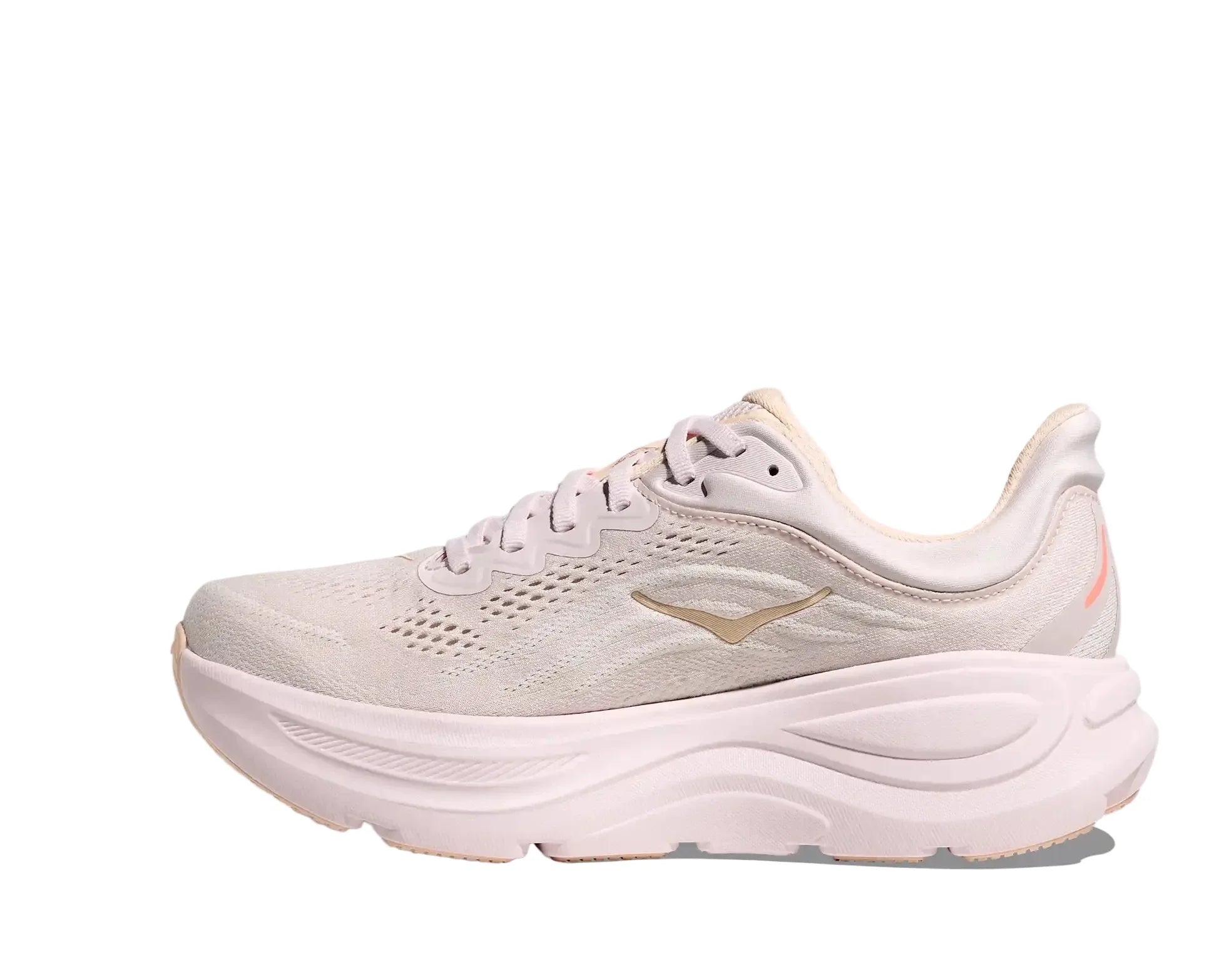 HOKA Bondi 9 Femme — Lilac Cream Tangerine Glow — vue 8