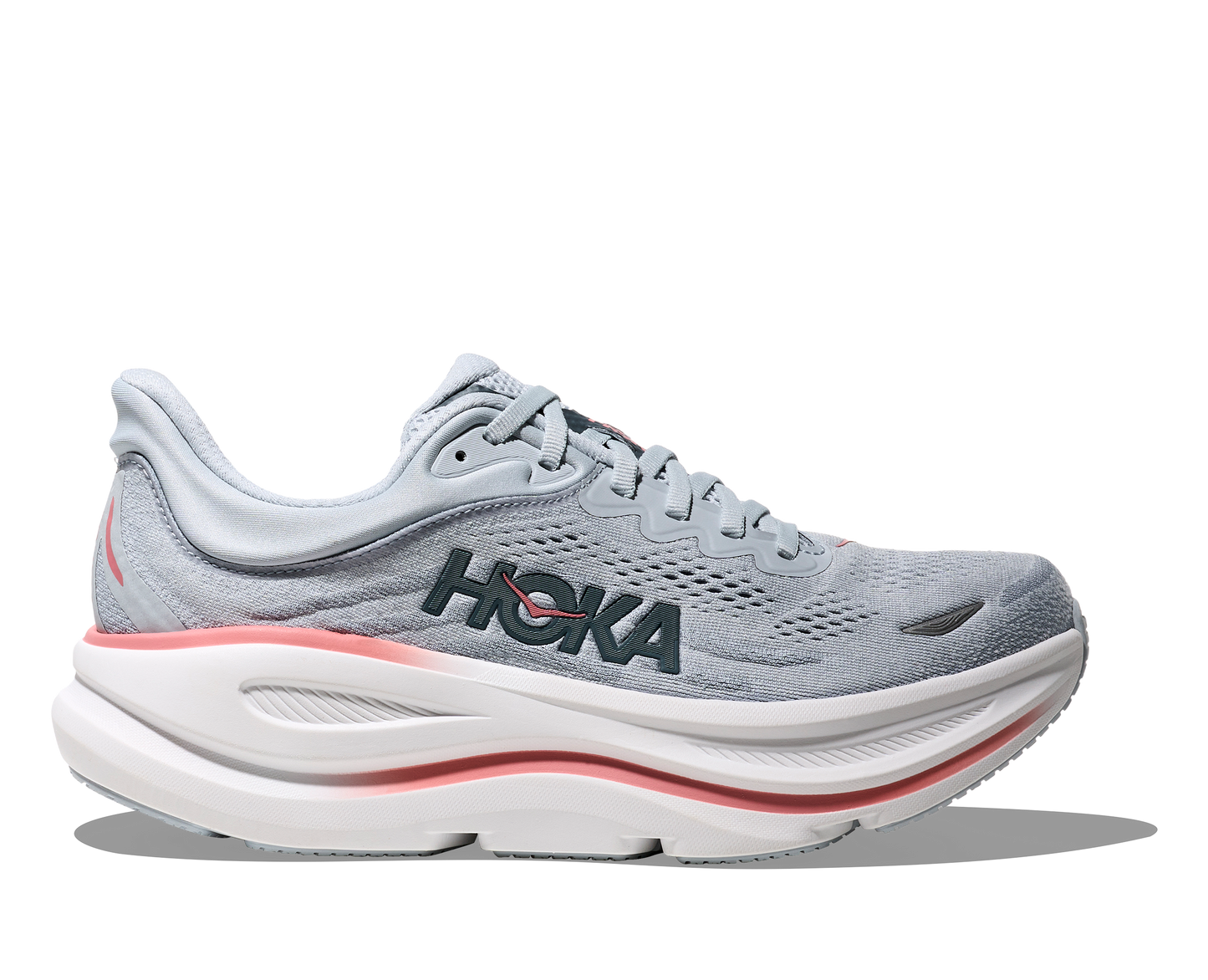 HOKA Bondi 9 Femme — Mineral Blue Washed Blue — vue 1