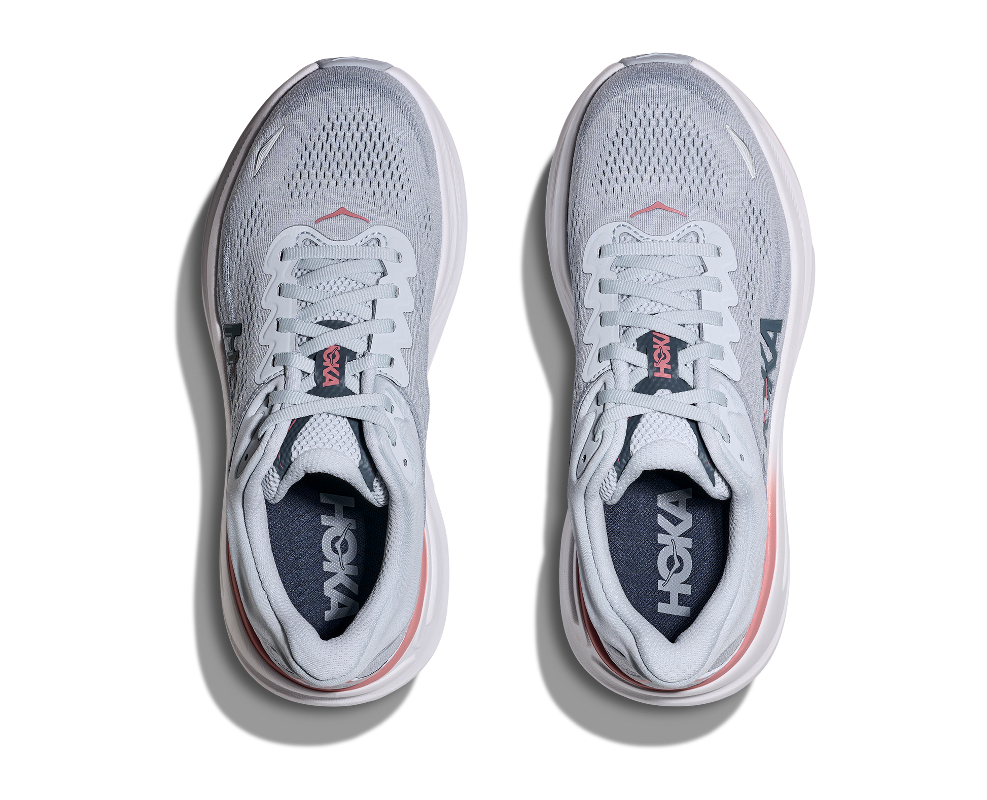 HOKA Bondi 9 Femme — Mineral Blue Washed Blue — vue 2