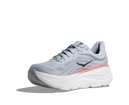 HOKA Bondi 9 Femme — Mineral Blue Washed Blue — vue 3