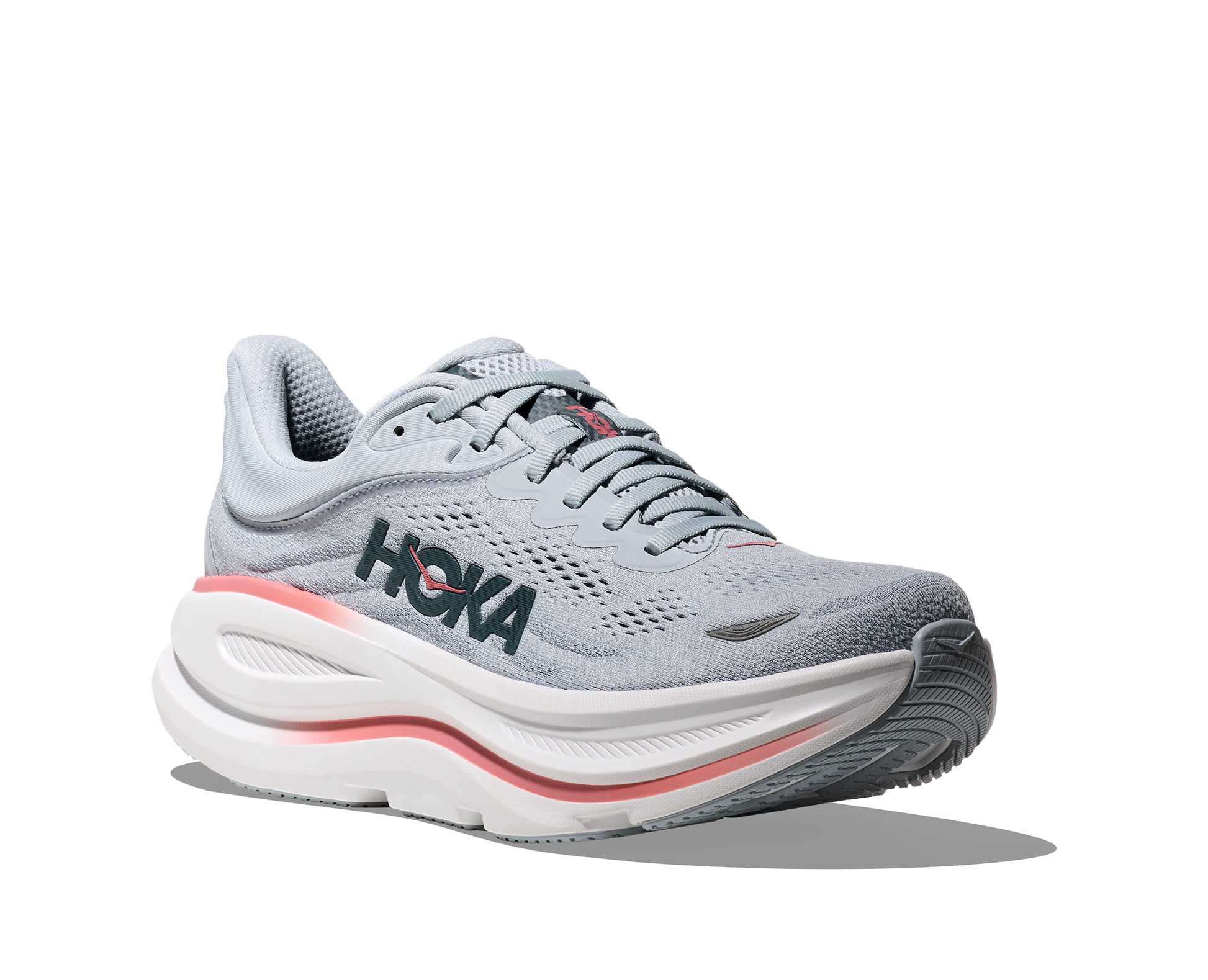 HOKA Bondi 9 Femme — Mineral Blue Washed Blue — vue 6