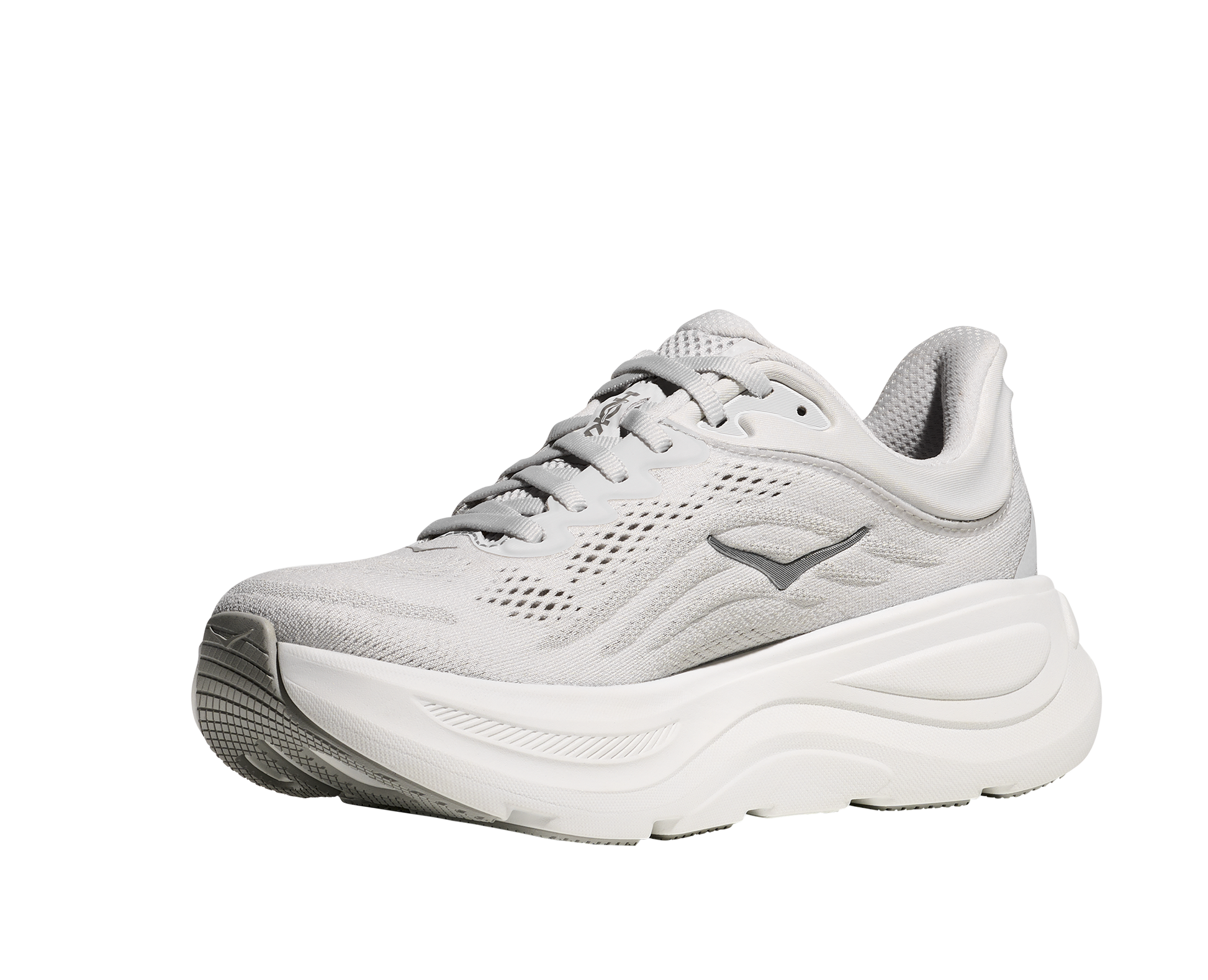 HOKA Bondi 9 Femme — Stardust Silver — vue 4