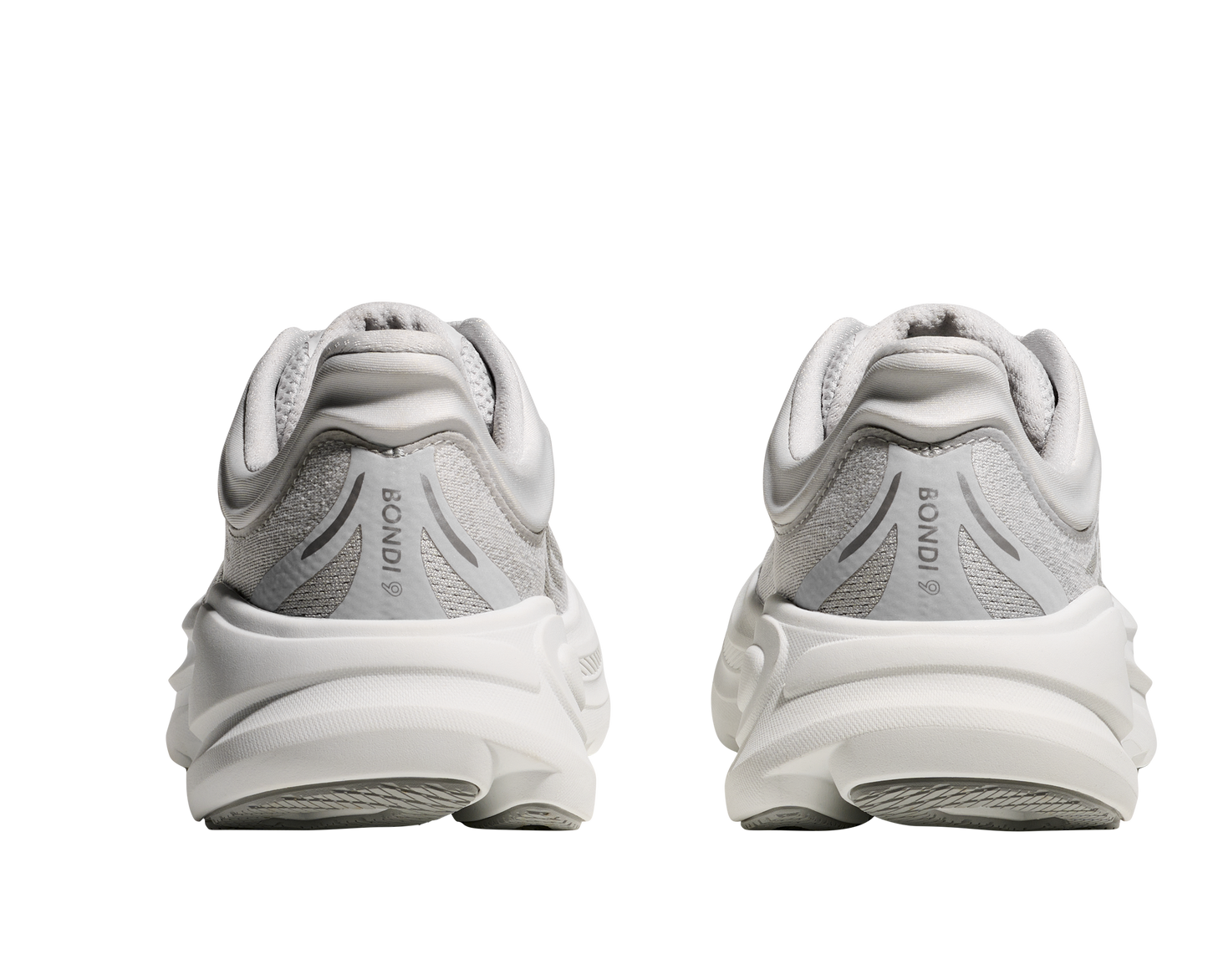 HOKA Bondi 9 Femme — Stardust Silver — vue 6
