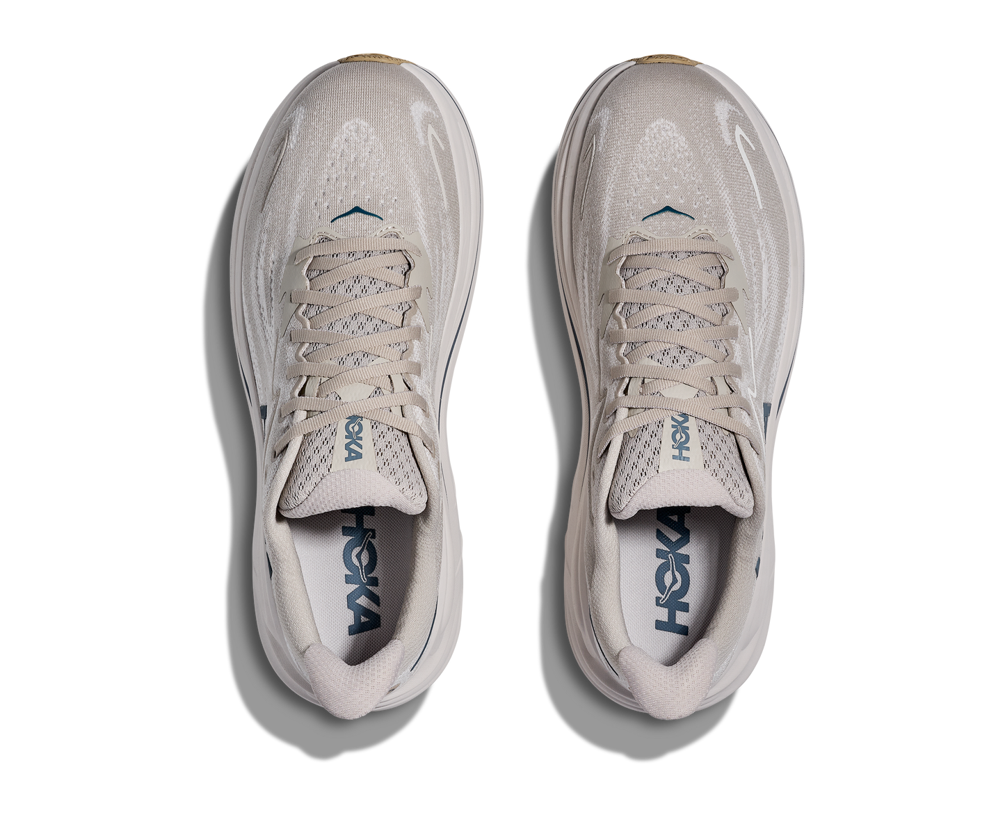 HOKA Clifton 10 Homme — Putty Grout — vue 2