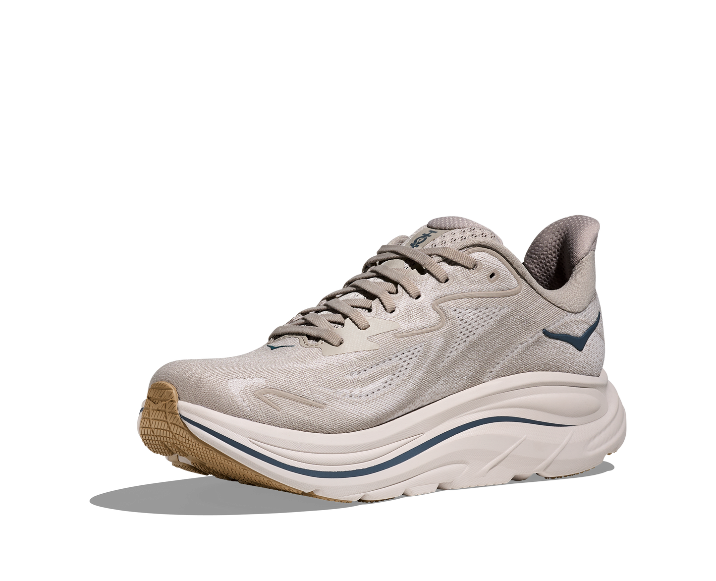 HOKA Clifton 10 Homme — Putty Grout — vue 3