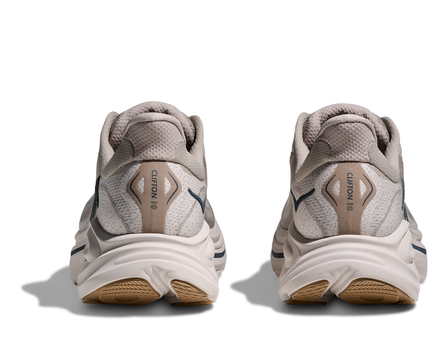 HOKA Clifton 10 Homme — Putty Grout — vue 5