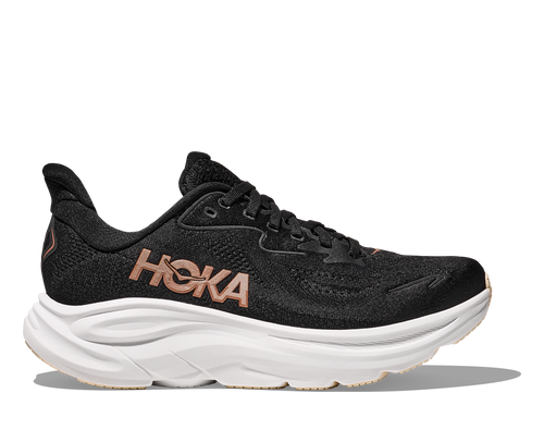 Hoka Clifton 10 Femme – Noir / Or Rosé – photo 3