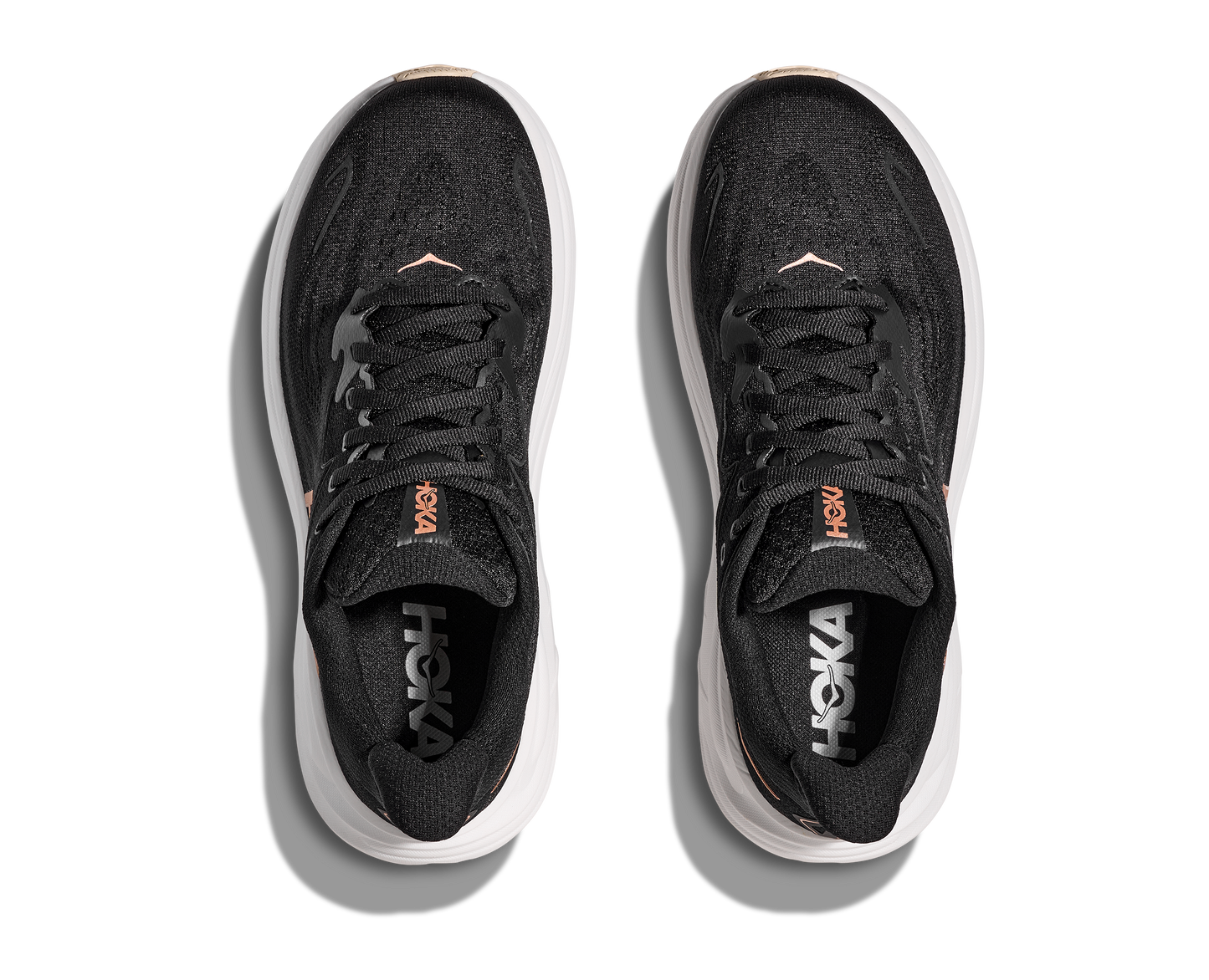 Hoka Clifton 10 Femme – Noir / Or Rosé – photo 4