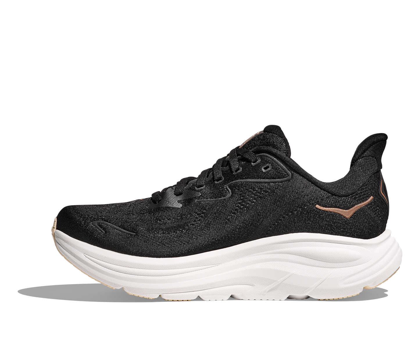 Hoka Clifton 10 Femme – Noir / Or Rosé – photo 8