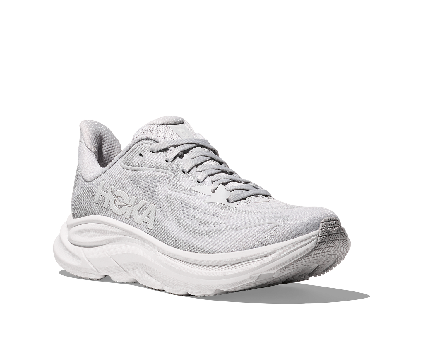 Hoka Clifton 10 Femme – Gris Cosmique / Poussière d'Étoile