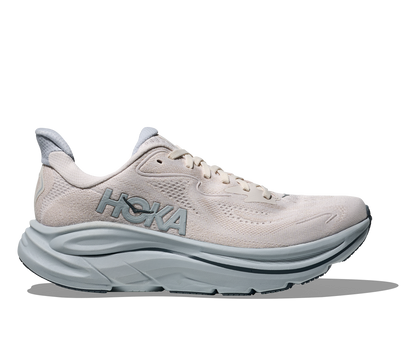 HOKA Clifton 10 Femme — Grout Mineral Blue — vue 1