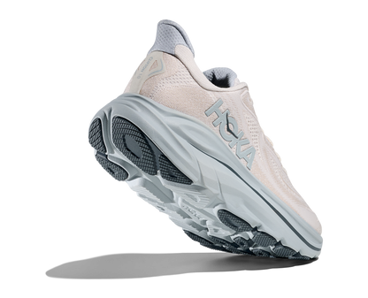 HOKA Clifton 10 Femme — Grout Mineral Blue — vue 4