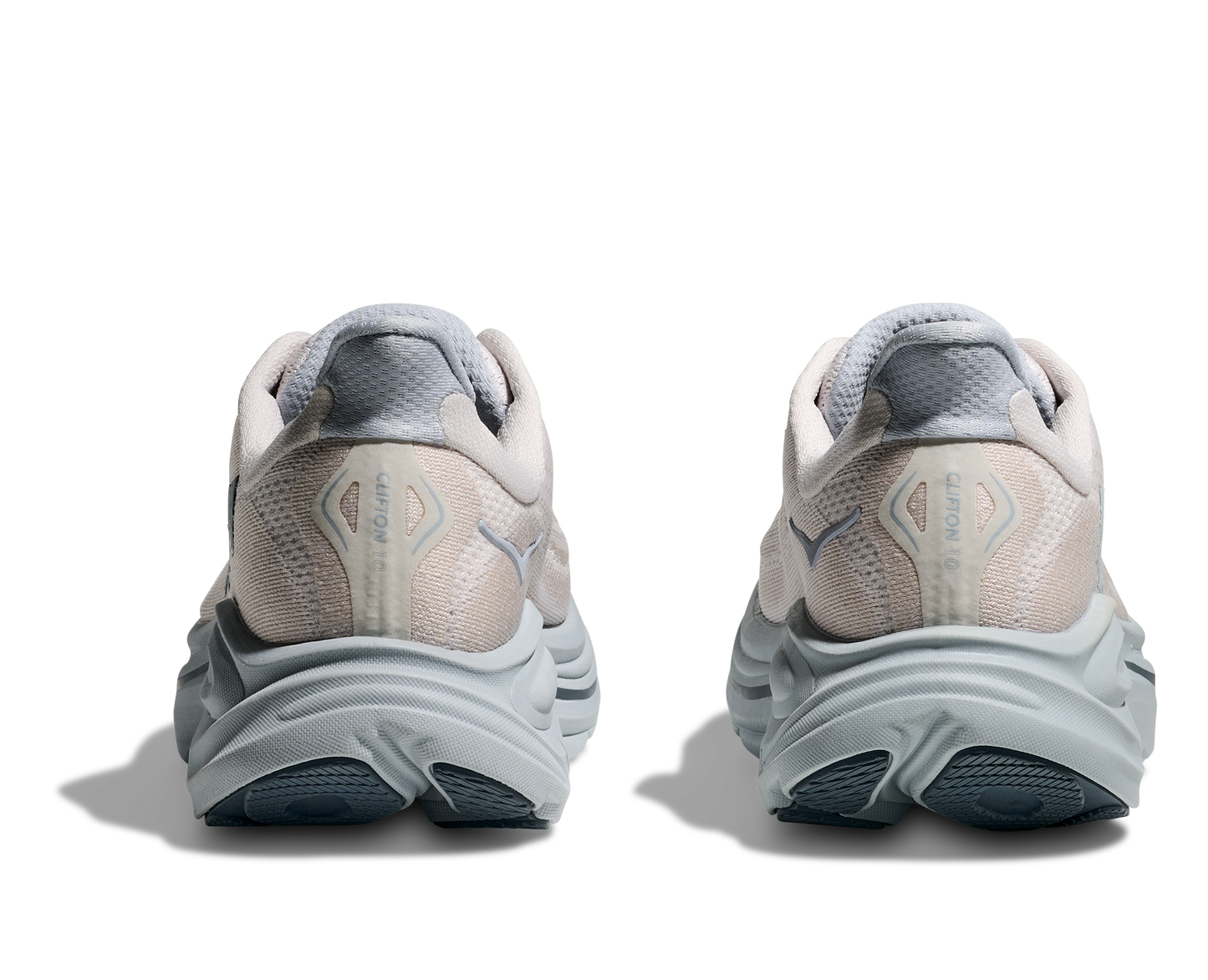 HOKA Clifton 10 Femme — Grout Mineral Blue — vue 5