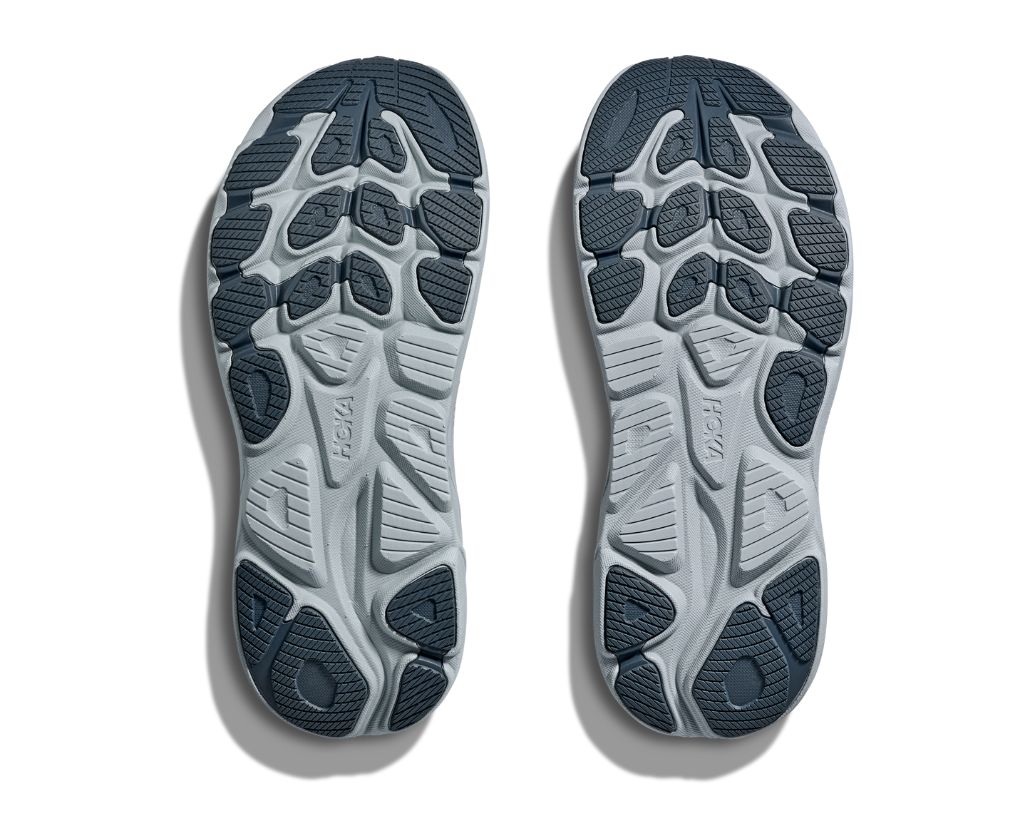 HOKA Clifton 10 Femme — Grout Mineral Blue — vue 7