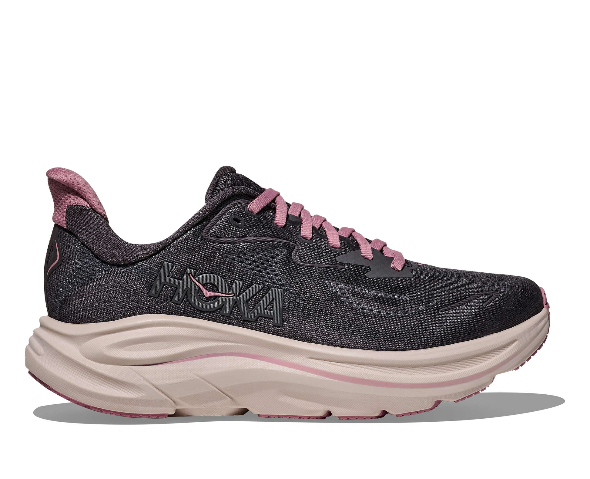 HOKA Clifton 10 Femme — Galaxy Dried Rose — vue 1