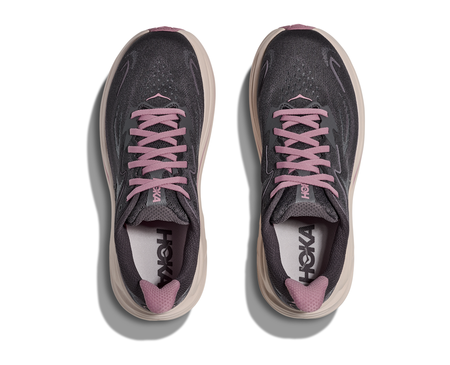HOKA Clifton 10 Femme — Galaxy Dried Rose — vue 2