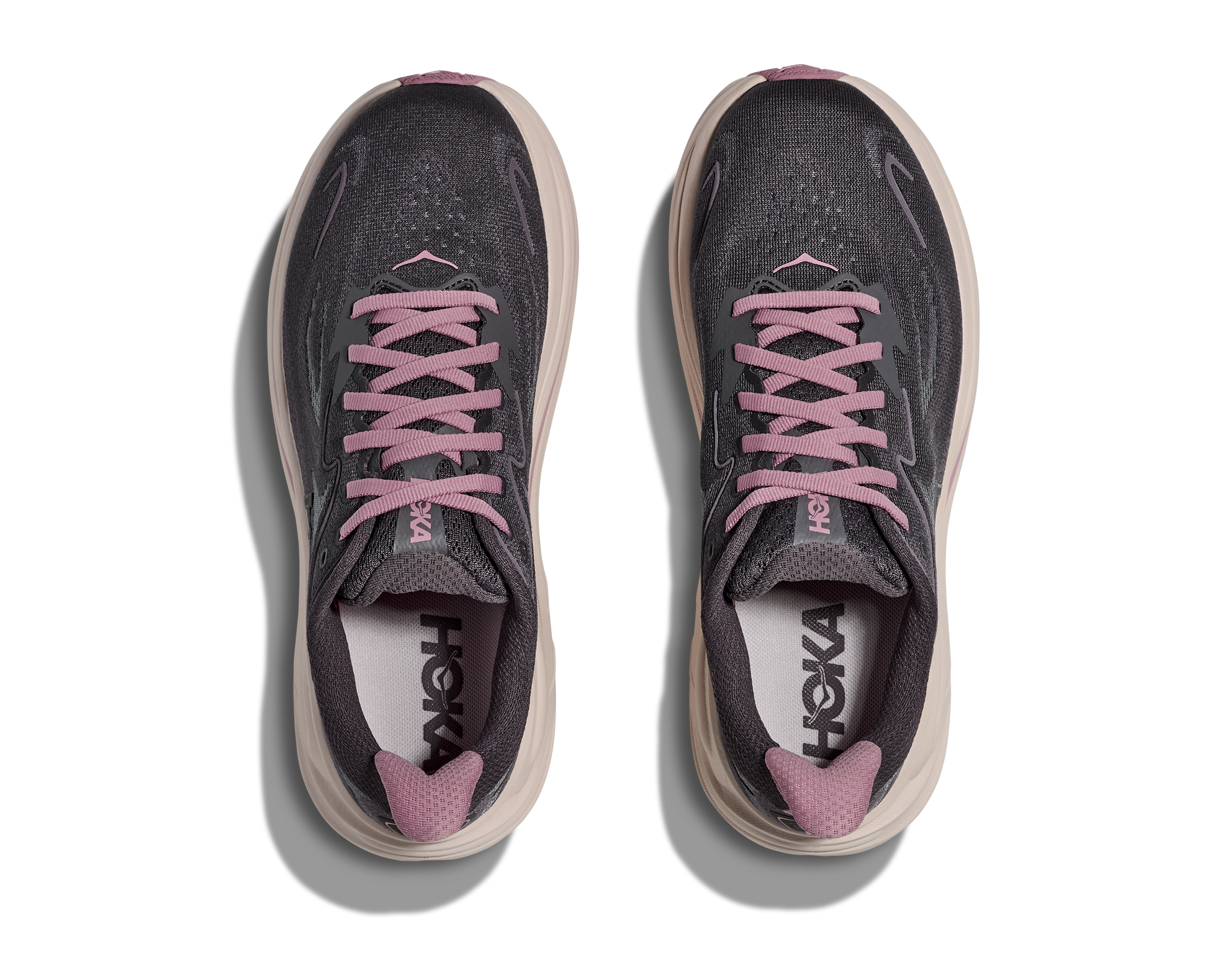 HOKA Clifton 10 Femme — Galaxy Dried Rose — vue 2