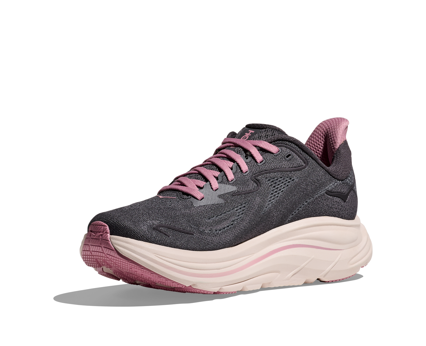 HOKA Clifton 10 Femme — Galaxy Dried Rose — vue 3