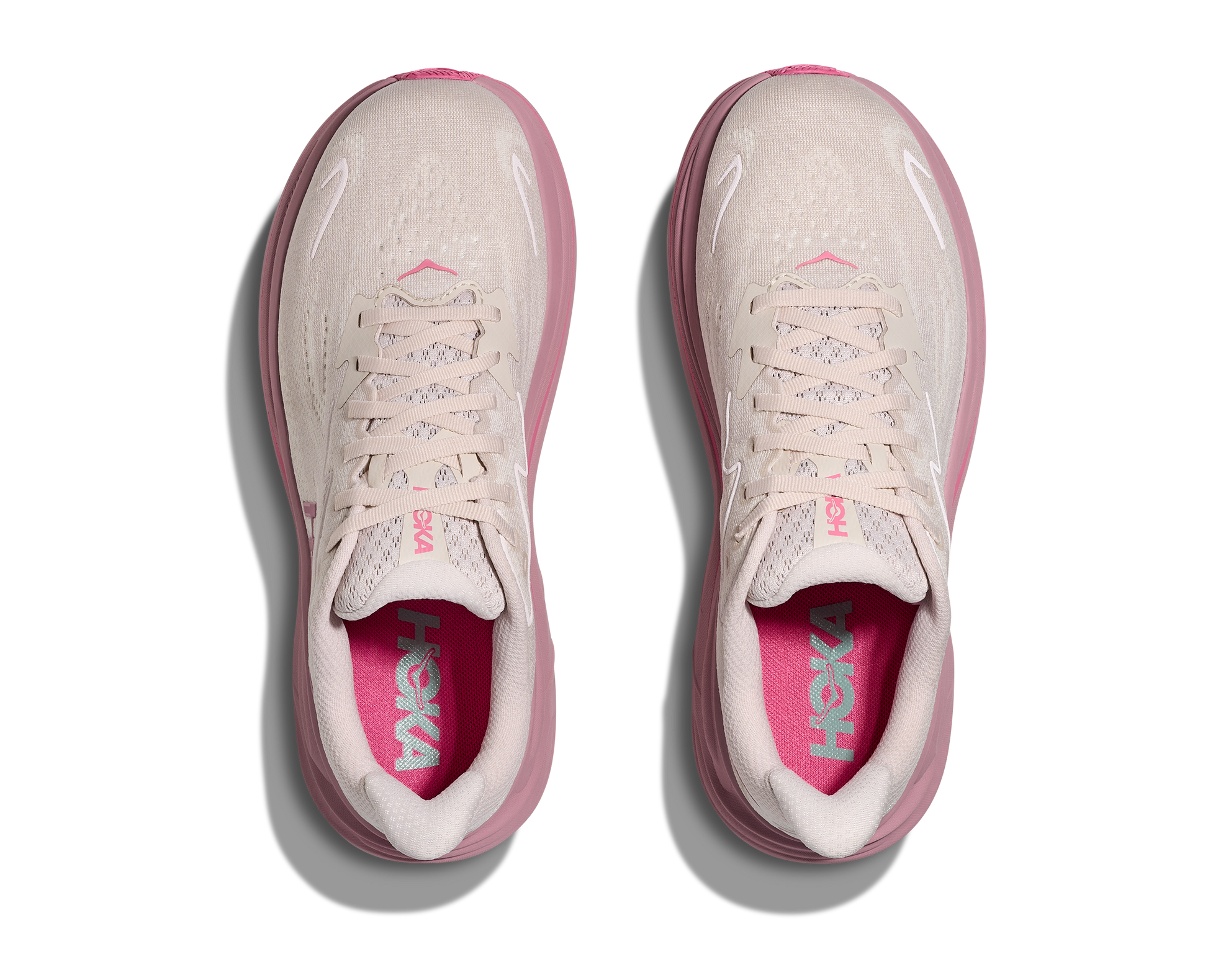 Hoka Clifton 10 Femme – Crème Rosée / Rose Séchée – photo 3