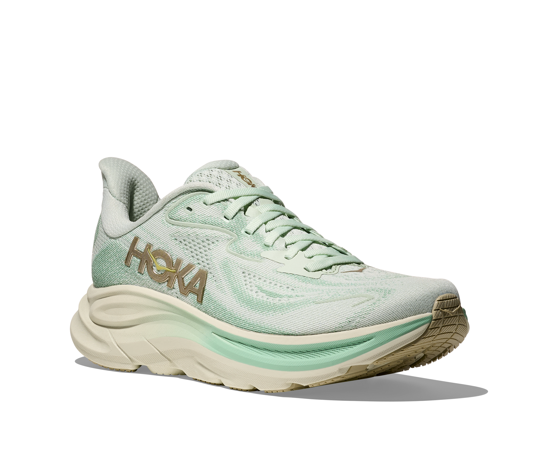 Hoka Clifton 10 Femme – Vert d'Eau / Jadéite
