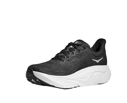 HOKA Arahi 8 Homme — Black White — vue 3