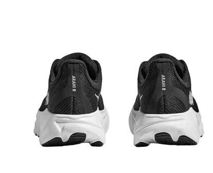 HOKA Arahi 8 Homme — Black White — vue 5