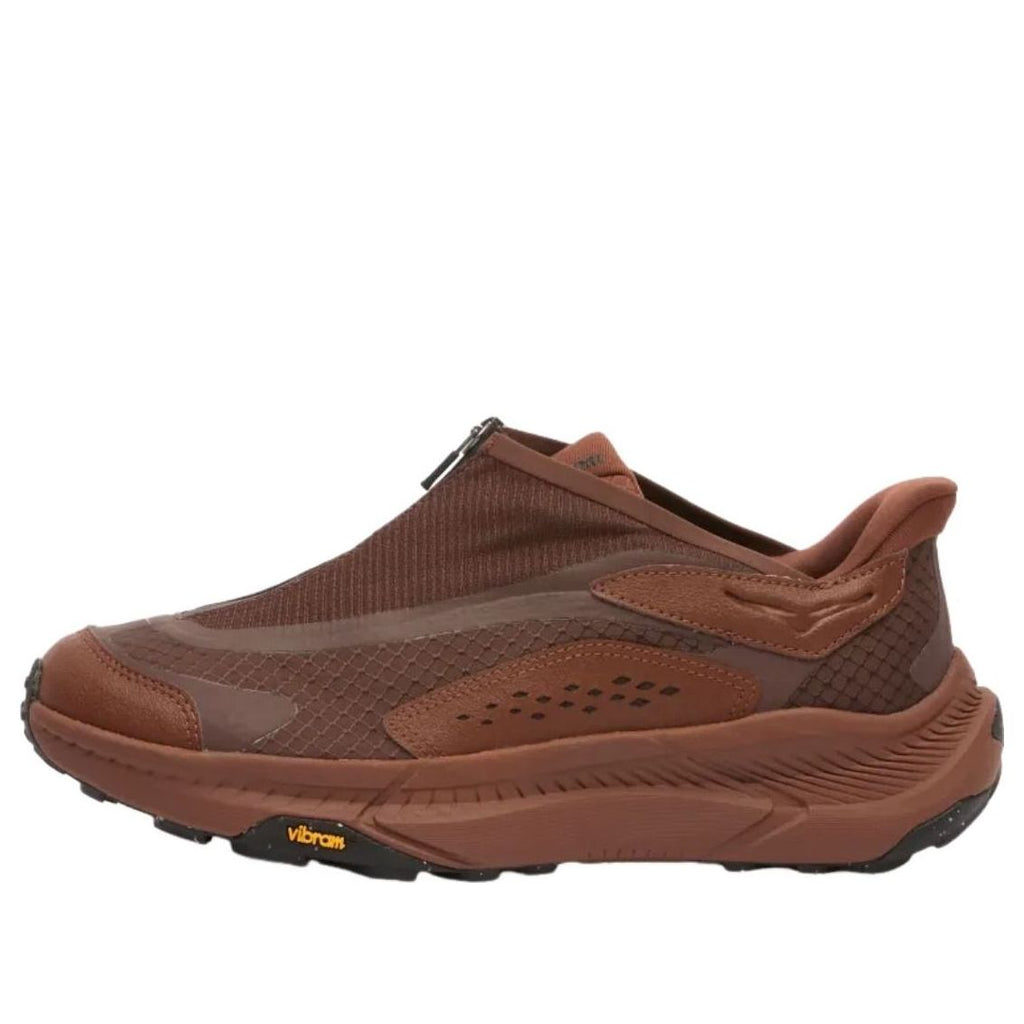 HOKA ONE ONE Project Transport Zip 'Marron Minéral Noyer'