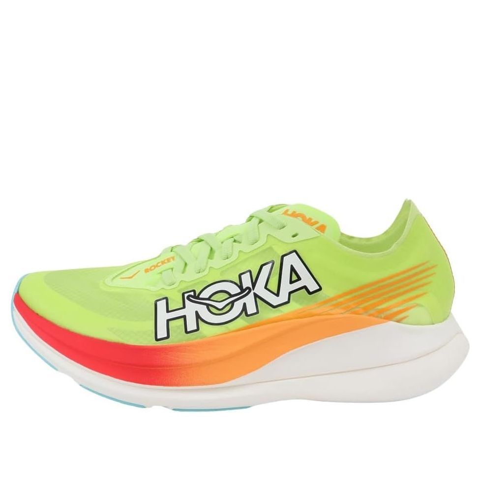 HOKA ONE ONE Rocket X 2 'Vert Laitue Éruption Solaire'