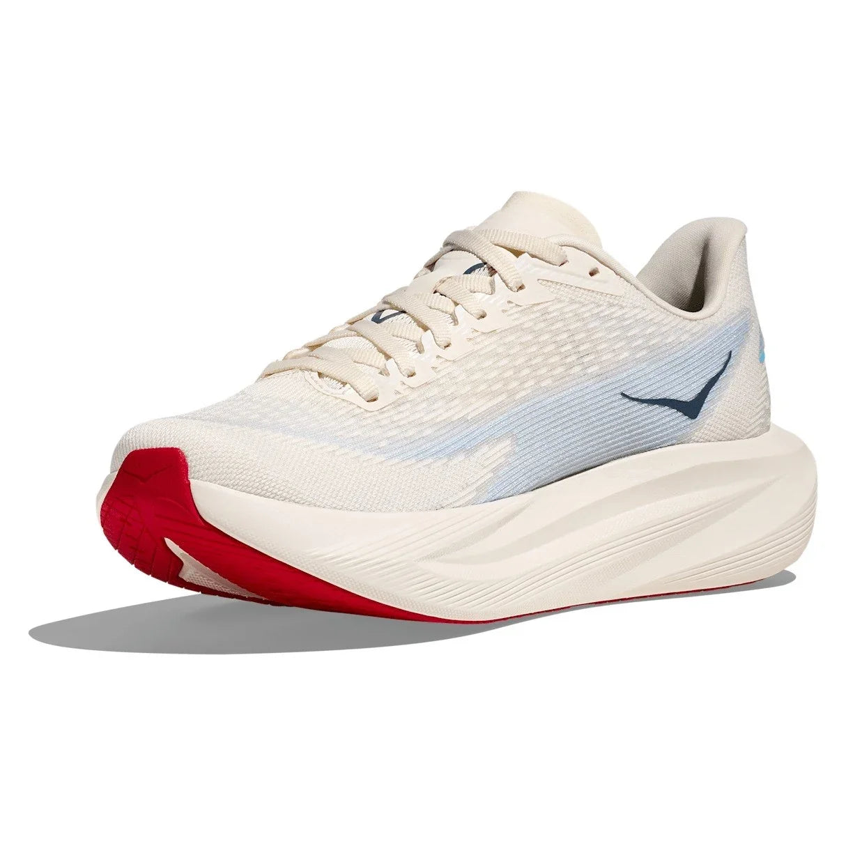HOKA Mach 7 Femme — Alabaster Soaring Blue — vue 3