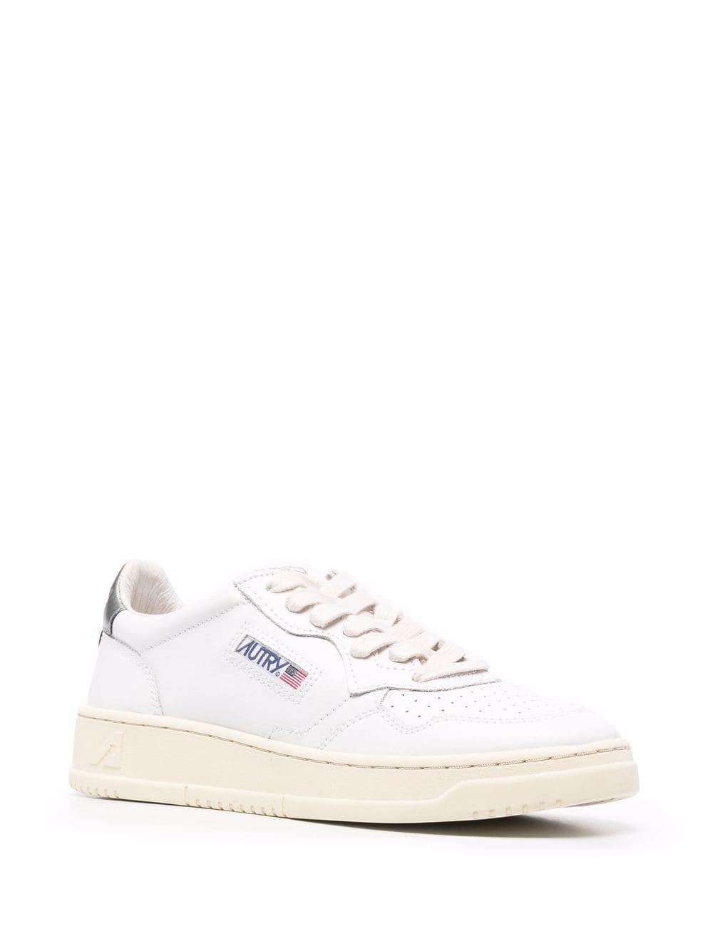 Autry Scarpa Bianco-Argento Donna Medalist
