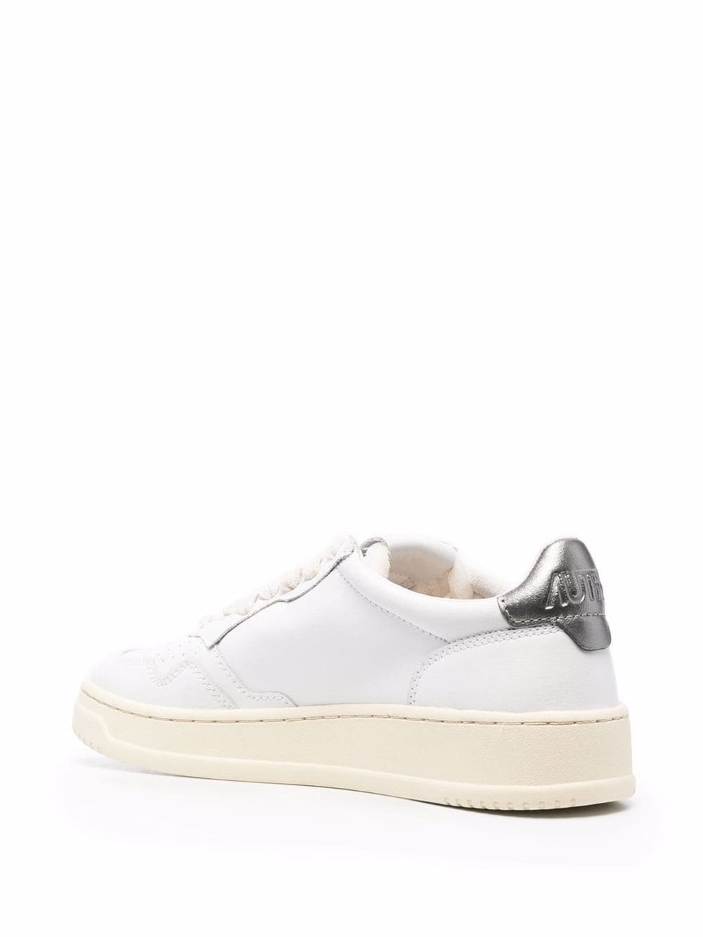 Autry Scarpa Bianco-Argento Donna Medalist