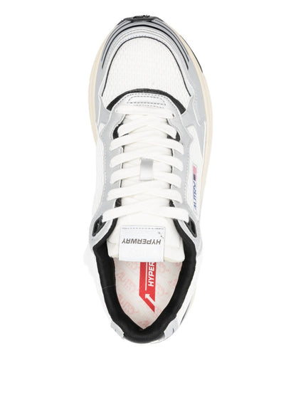 Autry Hyperway Uomo Sneakers Bianco/Argento