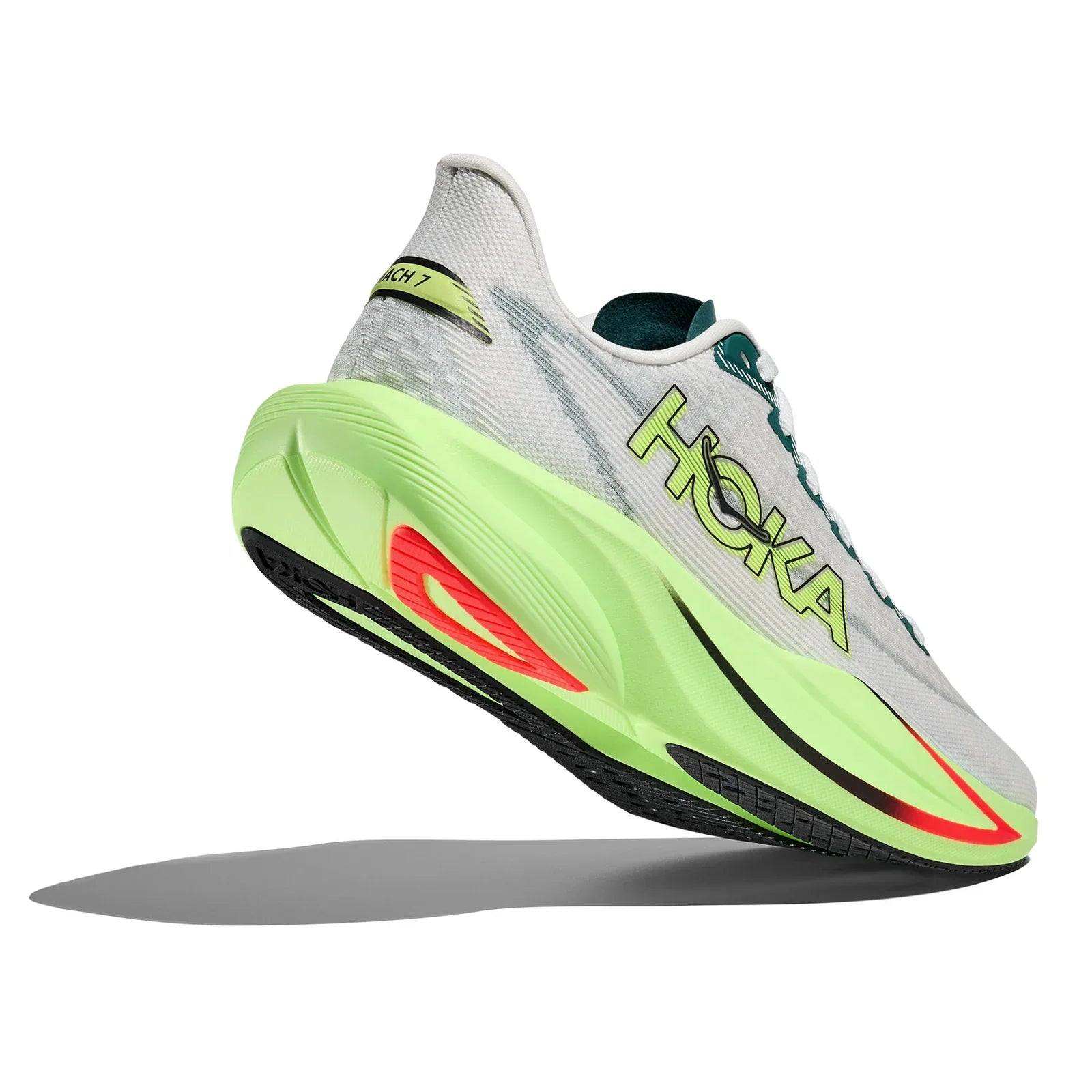 HOKA Mach 7 Femme — Frost Neon Yuzu — vue 2
