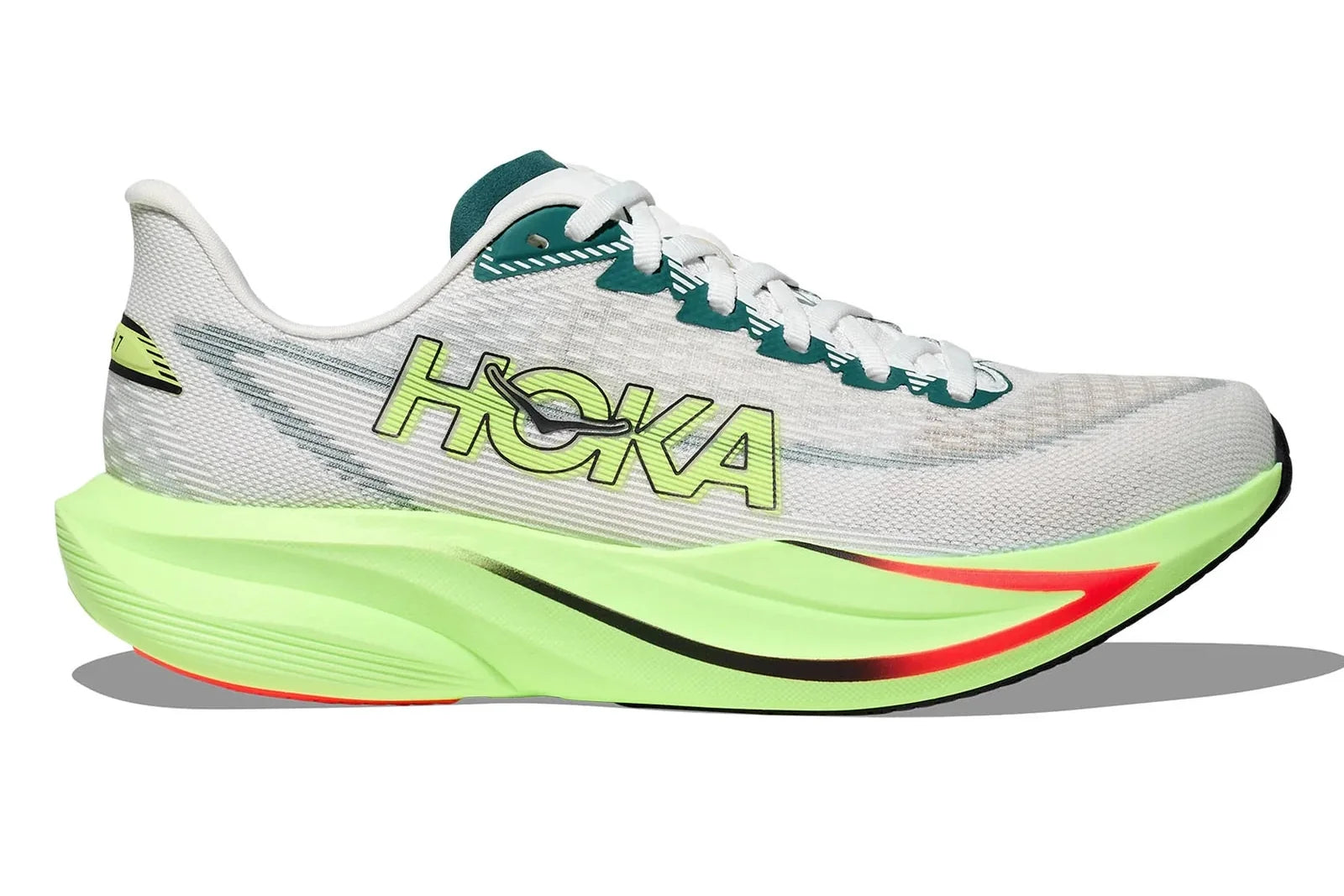 HOKA Mach 7 Femme — Frost Neon Yuzu — vue 1