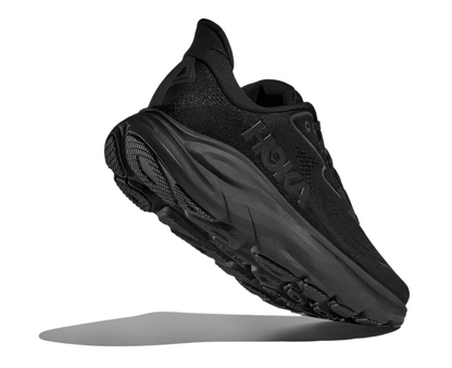 HOKA Clifton 10 Femme — Triple Black — vue 3