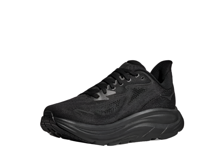 HOKA Clifton 10 Femme — Triple Black — vue 4