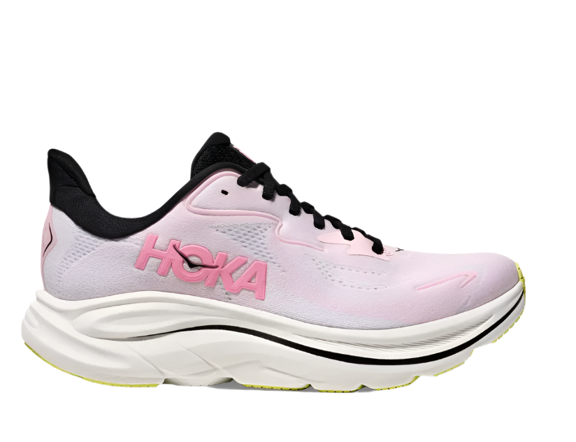 HOKA Clifton 10 Femme — Carnation Starlight Glow — vue 1