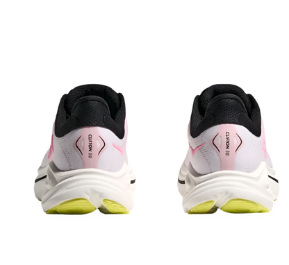 HOKA Clifton 10 Femme — Carnation Starlight Glow — vue 5