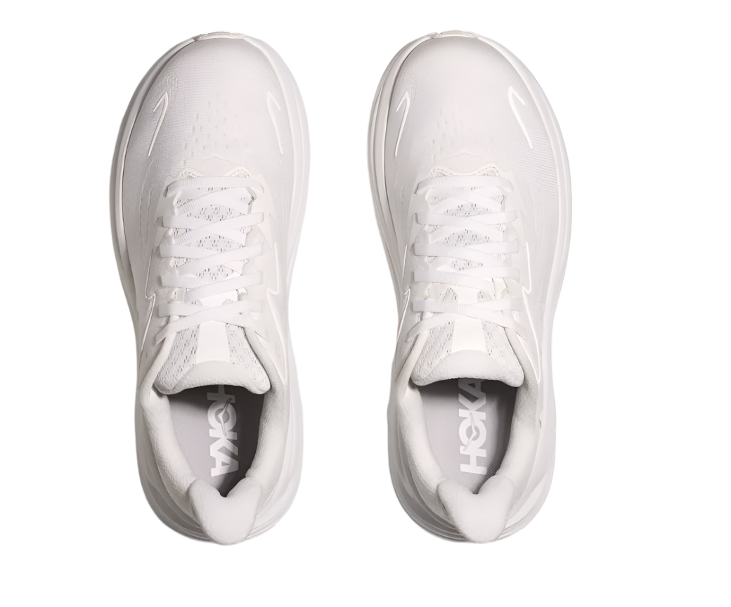HOKA Clifton 10 Femme — White — vue 2