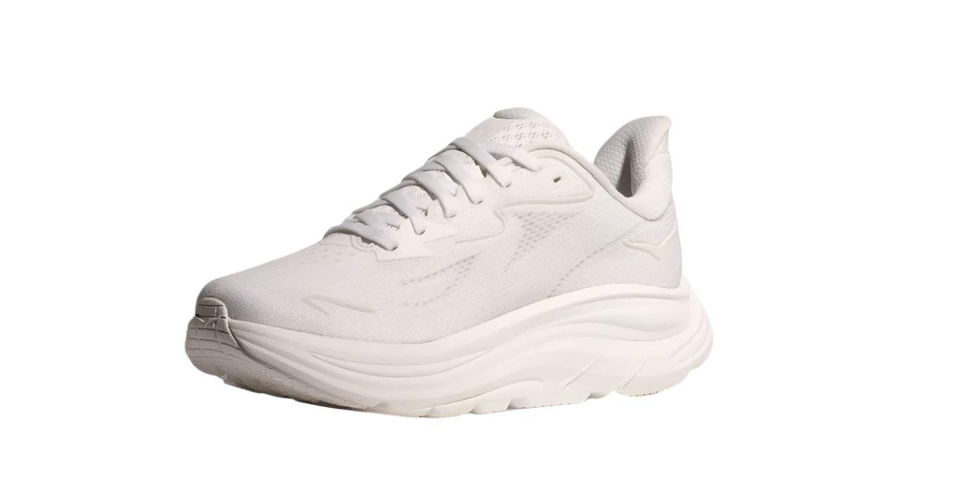 HOKA Clifton 10 Femme — White — vue 3