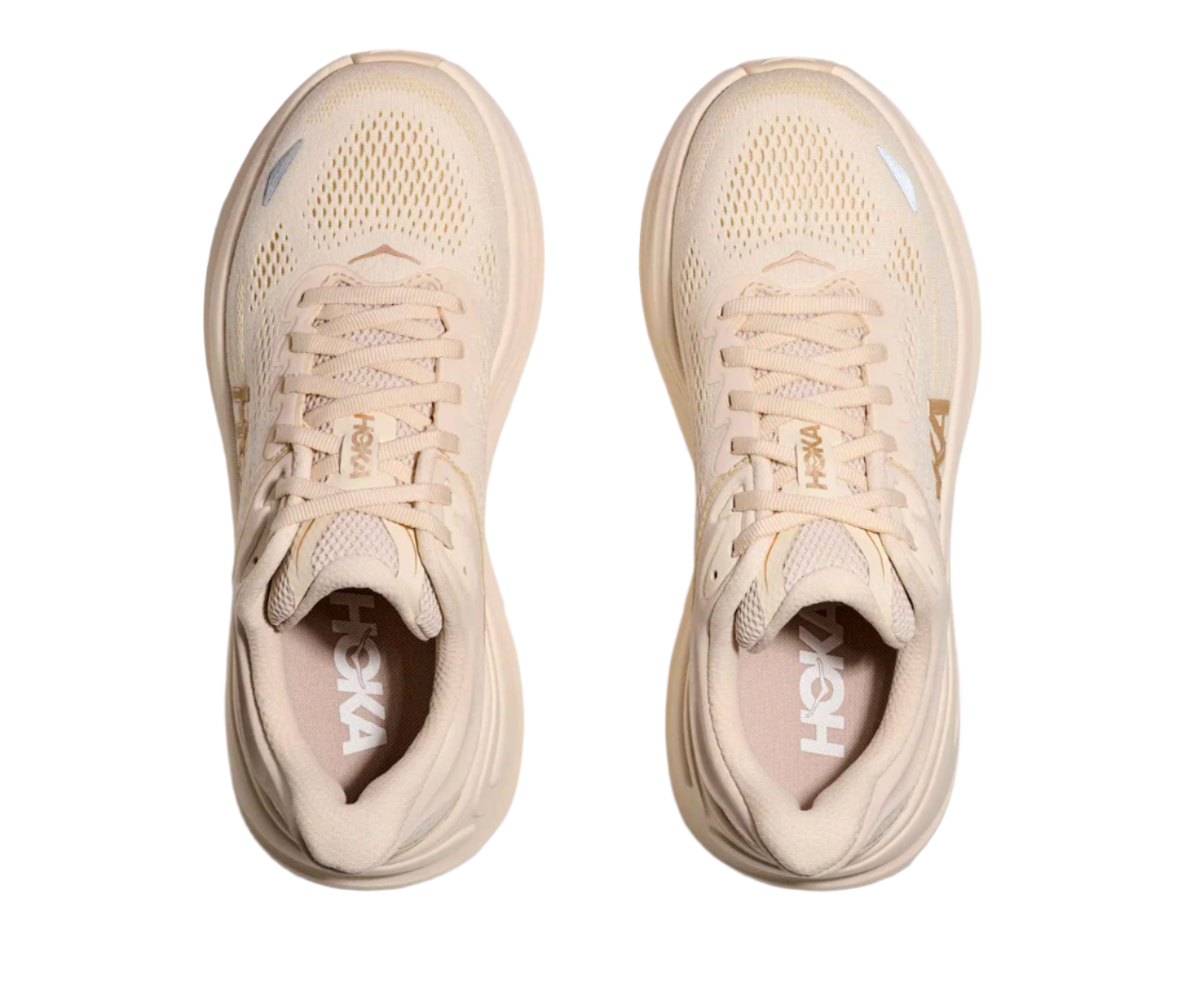HOKA Bondi 9 Femme — Vanilla Birch — vue 2